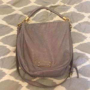 Marc Jacobs Take Your Marc Leather Hobo Bag